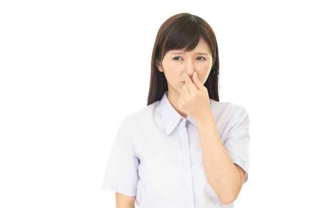 ニオイで困っている女性