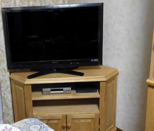 実際にお使い頂いているカントリーコーナーテレビ台