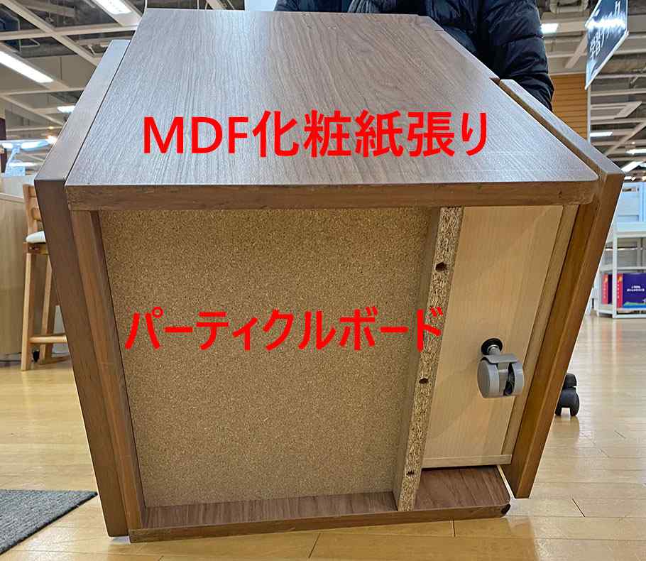 フォースター学習机の材料と造り