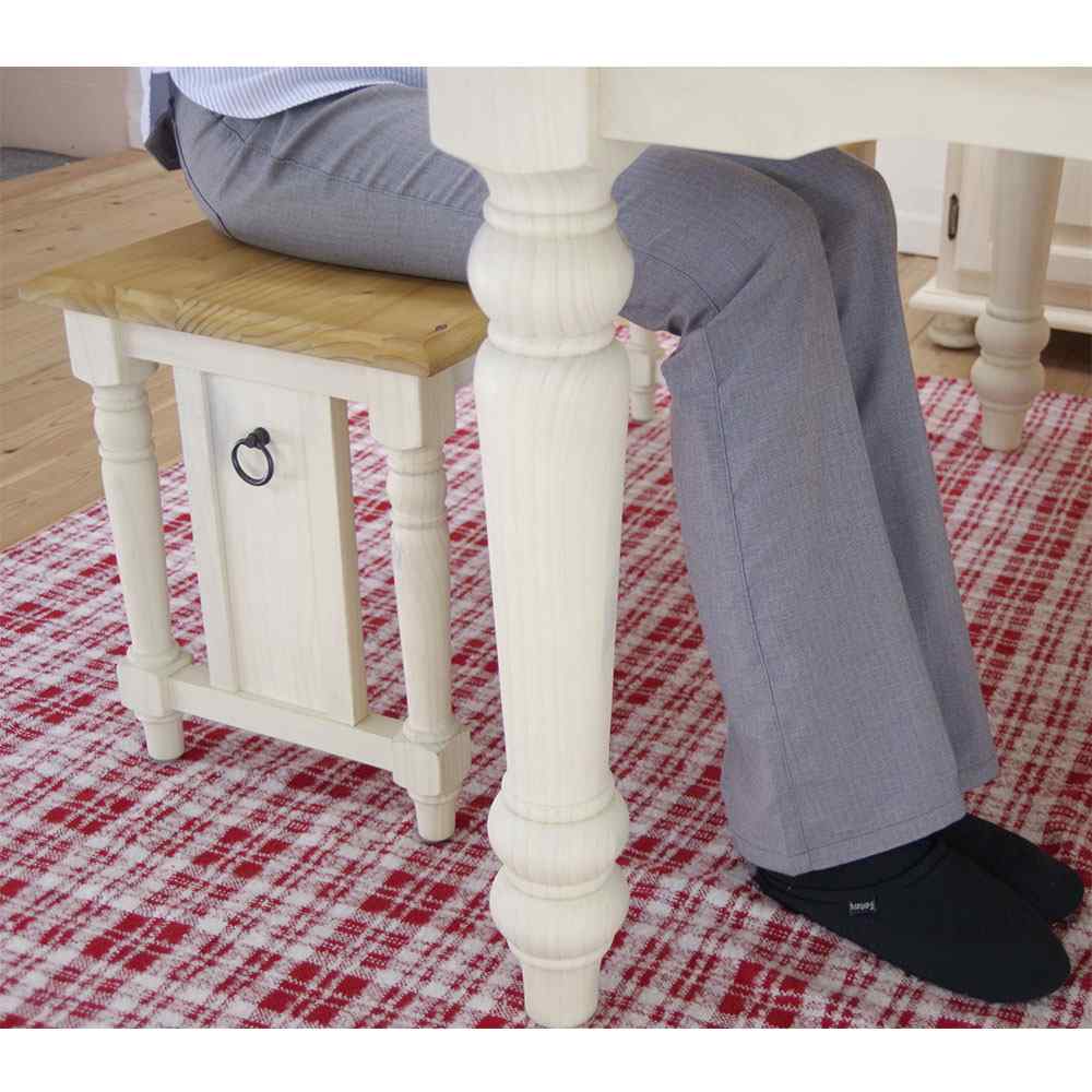 2人用ダイニングベンチ フレンチカントリー家具
