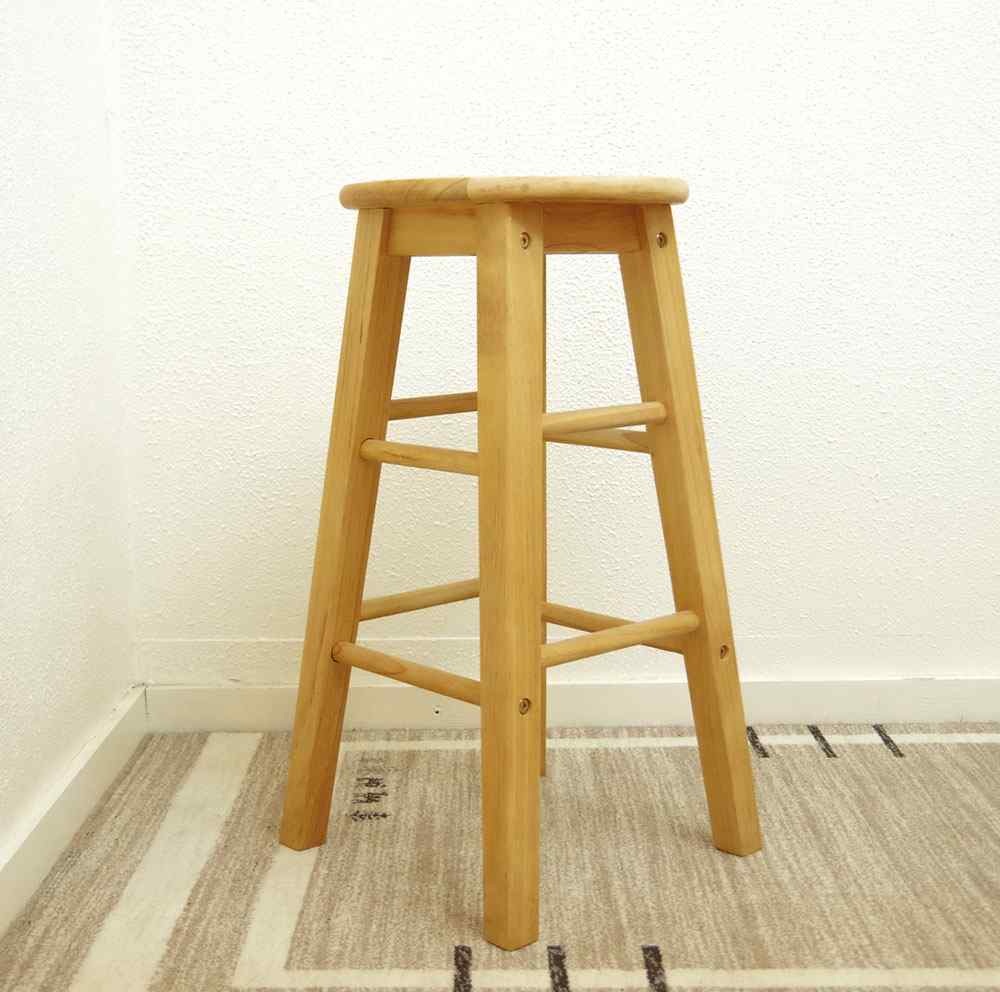 パイン無垢キッチンスツール