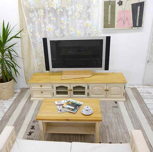 たっぷり収納できるカントリーテレビ台に寄せられたお声