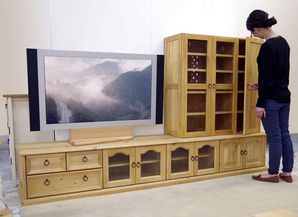 大型テレビ対応240cmテレビボード